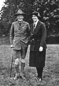 Lord a Lady Baden Powell